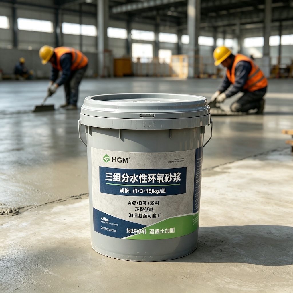 宁乡三组份水性环氧砂浆